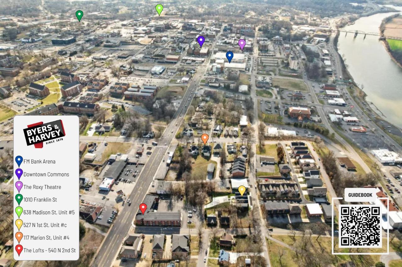 Villa Rebecca'S Downtown Luxury Living Clarksville Esterno foto